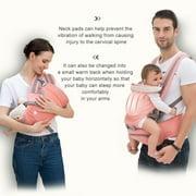 ametoys Ergonomic Carrier with Detachable Hip Seat Multifunctional Carrier to Toddler Harness for Carrying Infant
